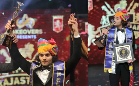 Ansh Walia Claims Victory as Mr. Rajasthan 2023, Showcasing Zeal and Determination