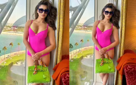 Urvashi Rautela's Exquisite Vacation Ensemble Sparks Buzz with ₹78 Lakh Price Tag