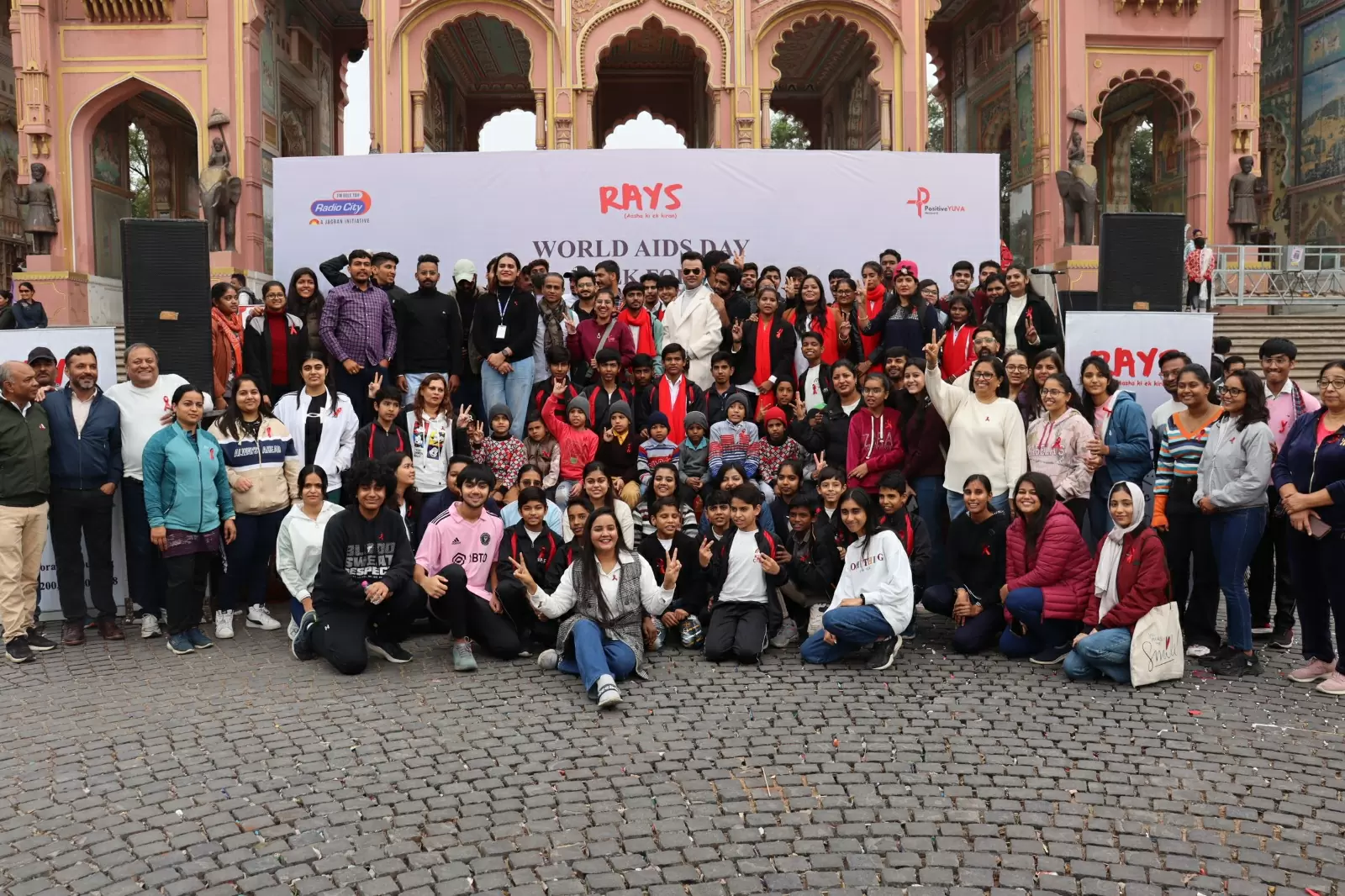 Jaipur Walkathon Marks World AIDS Day with 300-400 Participants Advocating Awareness and Support