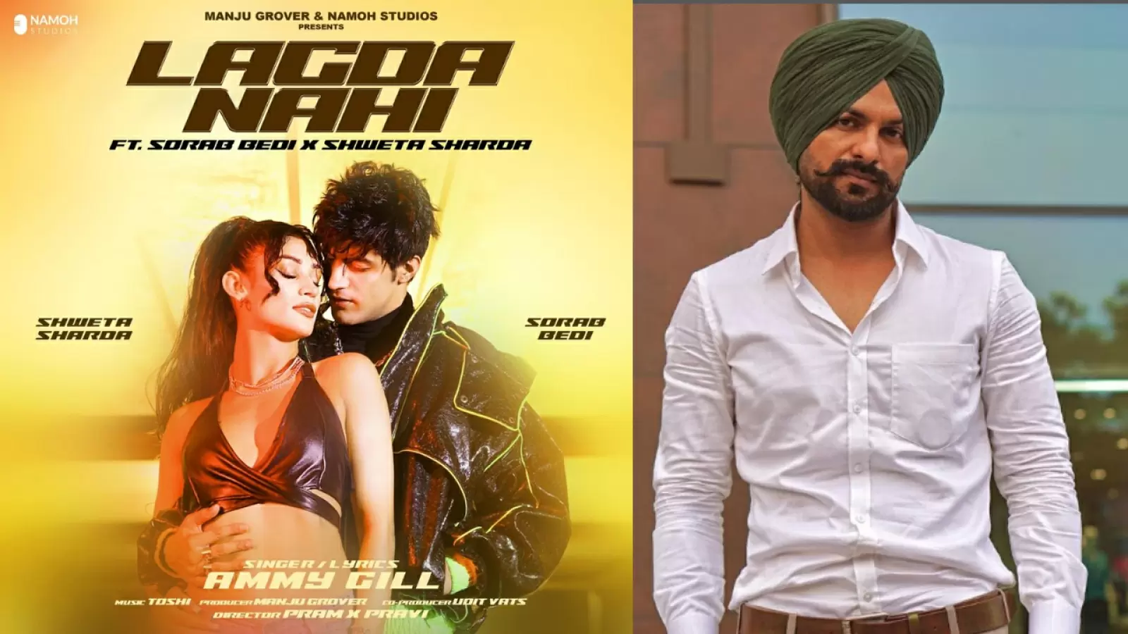TV Actor Sorab Bedi Unveils Poster for Debut Music Video 'Lagda Nahi'