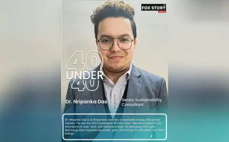 Energizing Tomorrow: Dr. Nripanka Das Earns Coveted ’40 Under 40′ Title