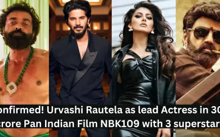 Urvashi Rautela Joins Star-Studded Pan-Indian Film 'Nbk109'