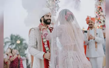 Mukti Mohan and Kunal Thakur Seal the Deal in a Romantic Wedding; Star-Studded Wishes Pour In