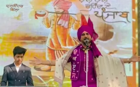 Kulwinder Billa Embraces Punjabiyat in New Song 'Mere Naal Naal Rehnda A Punjab'