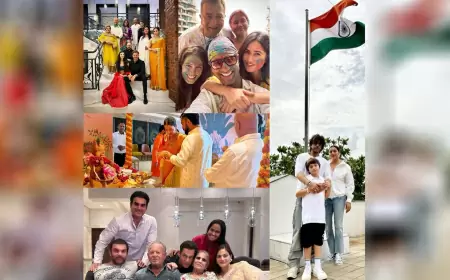 From Diwali Delights to Eid Celebrations: A Look at How Indian Actors Celebrated with Their Families in 2023