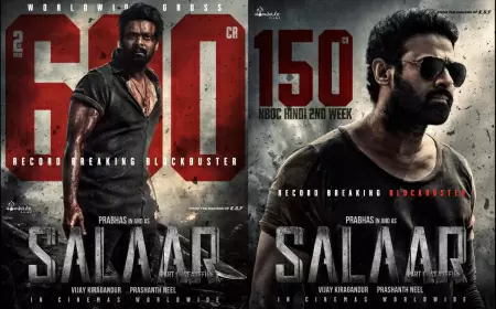 Salaar Strikes Box Office Gold: Crosses $80 Million Globally, Dominates Second Week with $19 Million+ in Hindi