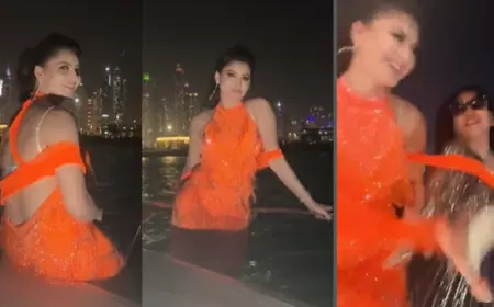 Bollywood Bombshell Urvashi Rautela Throws Lavish Cruise Birthday Bash for Mom in Dubai