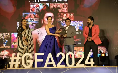 Malaika Arora Shines at the Glitzy 'Global Fame Awards 2024' Hosted by Vkonnect Events & Entertainment