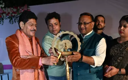 Chief Guest Mr. Gopal Sharma Ignites 'Ellen Design Festival' with Lamp Lighting Ceremony and Prize Distribution