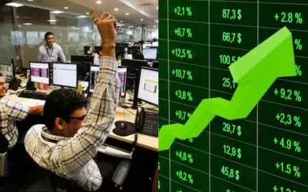 Investors earn Rs 71 lakh crore in the market. Sensex rises 1,330 points, Nifty crosses 24,500