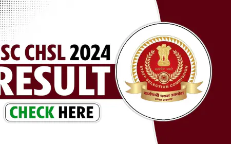 SSC CHSL Tier-1 exam results released