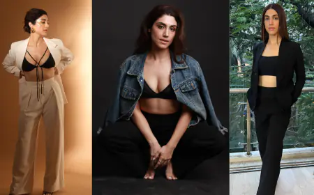 Delbar Arya’s 3 Bralette & Pantsuit Ensembles Are All the Boss Babe Inspo You Need!