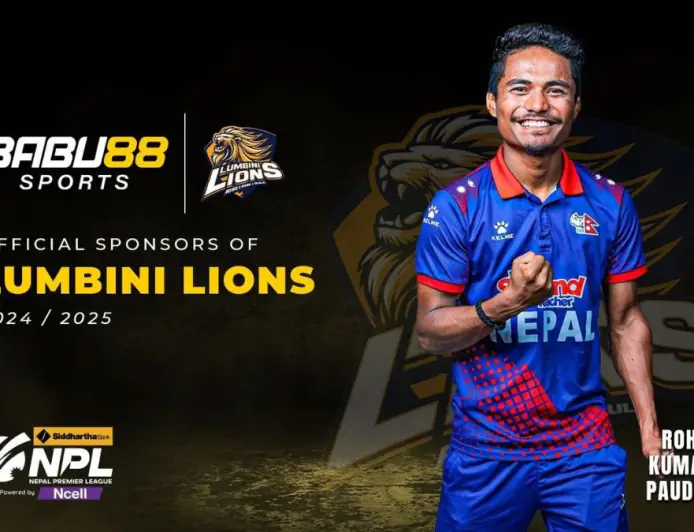 BABU88 Announced as Sponsor for Lumbini Lions in Nepal Premier League 2024
