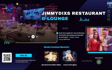 Yao Lei Receives Worlds Most Expensive Mocktail at Jimmydixs Dubai Luxury Event