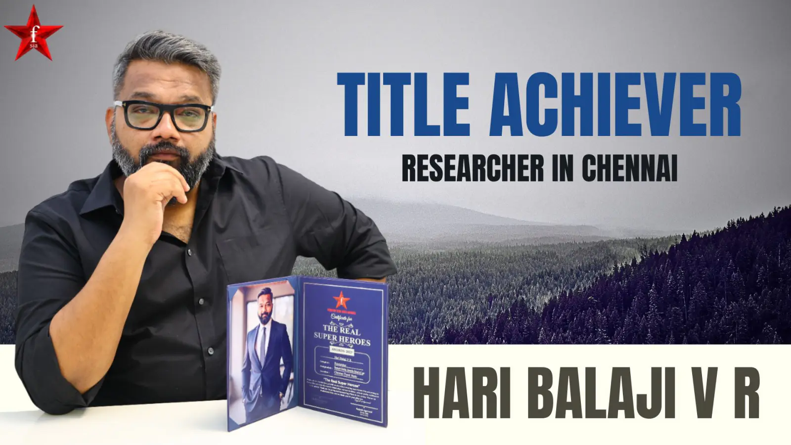 Disaster Management Strategist V. R. Hari Balaji Honored with Super Hero 2025 Title