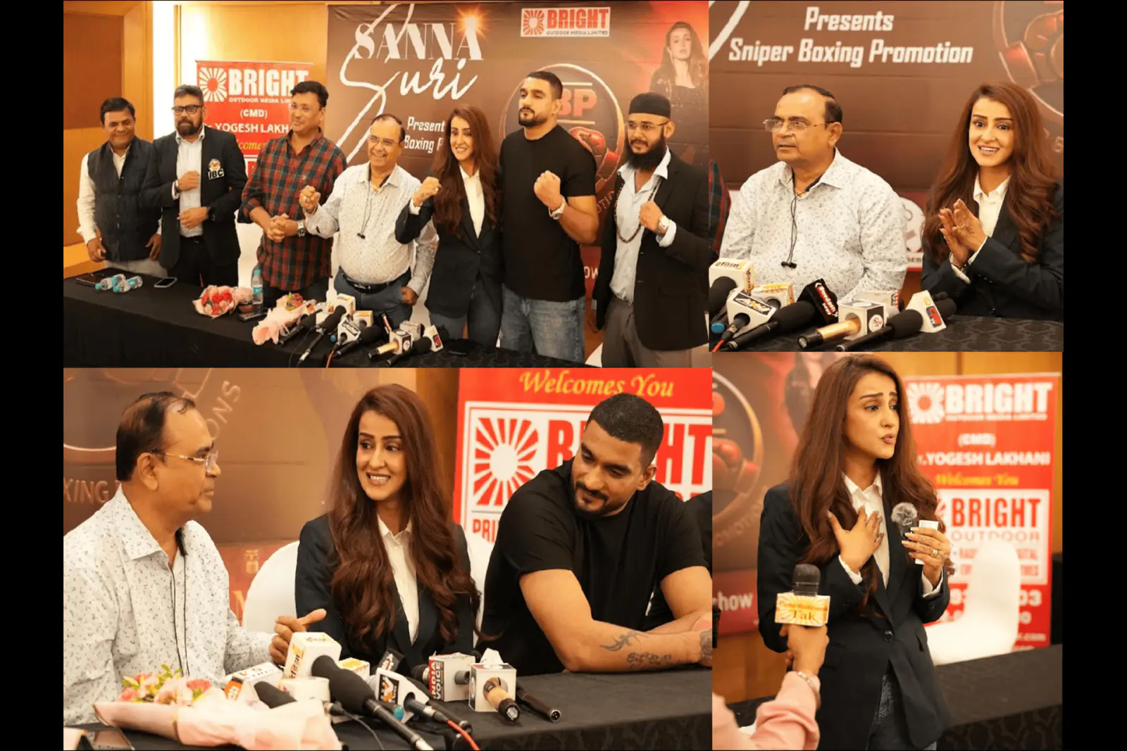 Internet personality and Instagram fame Sanna Suri's India's First & the Only female boxing promotor