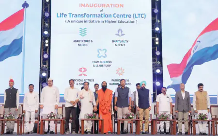 Swami Ramdev, Ronjan Singh Sodhi attend Life Transformation Centre launch; CM Devendra Fadnavis, Shivraj Singh Chouhan hail initiative